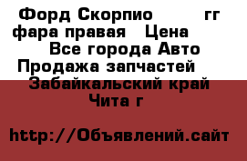 Форд Скорпио 1985-91гг фара правая › Цена ­ 1 000 - Все города Авто » Продажа запчастей   . Забайкальский край,Чита г.